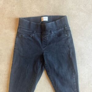 Universal Threads Jeggings Women's Black Jeans Pull on, no fly Sz 2/26R